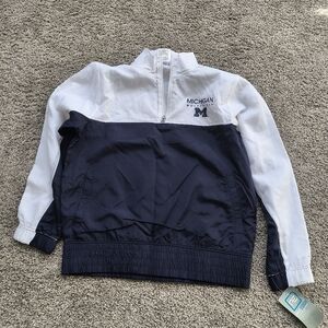 Ladies Michigan State Wolverine Windbreaker Jacket Size Medium